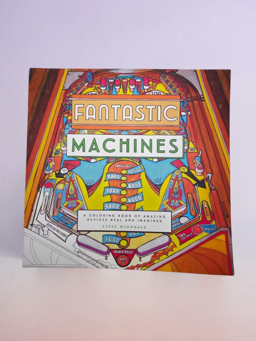 Fantastic Machines Adult  Coloring Book #CRA3